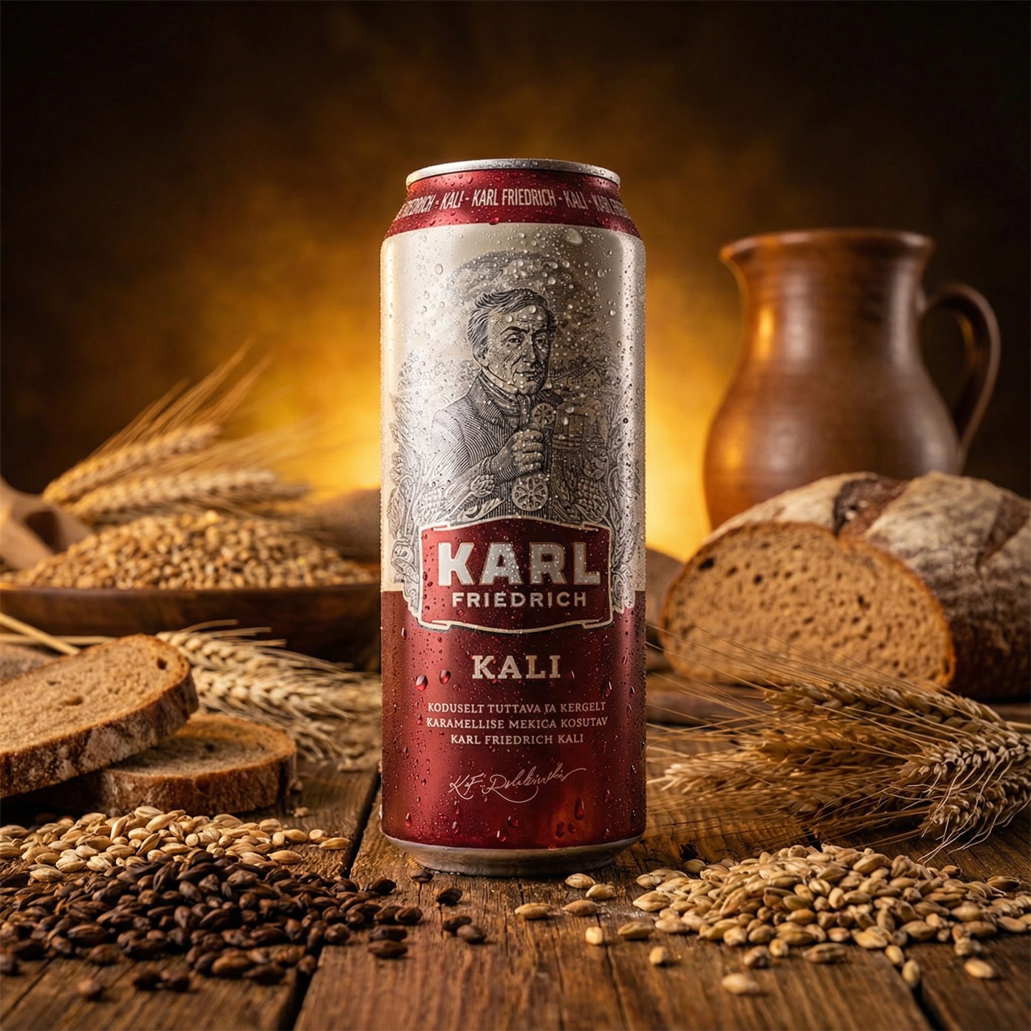 Karl Friedrich kali. Reklaamfoto